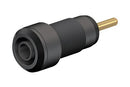 Staubli 65.3304-21+ -22+-23+ -24+ -25+ -29 Banana Test Connector 2mm Receptacle Panel Mount Gold Plated Contacts