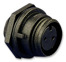 Bulgin Limited PX0413/02S/PC PX0413/02S/PC Circular Connector IP68 Rear Mount Buccaneer 400 Series Panel Receptacle 2 Contacts