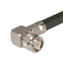 HUBER+SUHNER 16_TNC-50-7-17/133_NE RF / Coaxial Connector TNC Right Angle Plug Solder 50 ohm