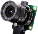 RASPBERRY-PI RPI-6MM LENS RPI-6MM LENS RPI 6mm Wide Angle Lens for Raspberry Pi High Quality Camera 3MP CS-Mount