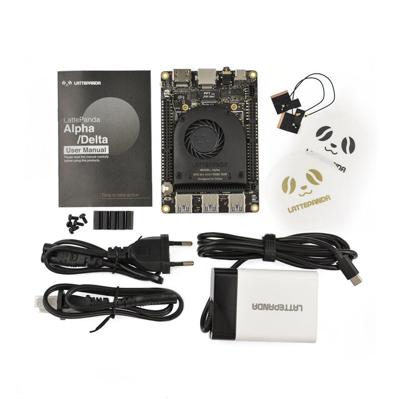 Dfrobot DFR0545 Single Board Computer Lattepanda Alpha 800s Intel M3-8100Y 8GB RAM Wi-Fi Hdmi