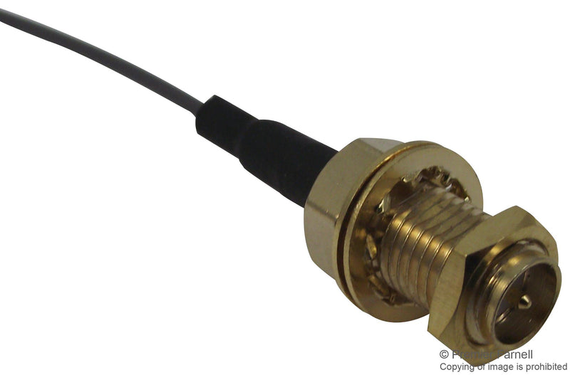 Laird Connectivity 080-0001 080-0001 RF / Coaxial Cable Assembly U.FL Plug to SMA Jack Reverse 1.13mm 50 ohm 4.134 " 105 mm