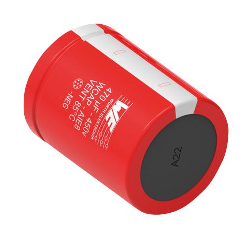 Wurth Elektronik 861221386021 Electrolytic Capacitor 470 &Acirc;&micro;F 400 V &plusmn; 20% Snap-In 3000 Hours @ 85&deg;C New