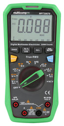 Multicomp PRO MP730679 MP730679 Handheld Digital Multimeter 1000V@20A AC/DC 220MR 220mF 220MHz True RMS NCV Diode hFE LPF