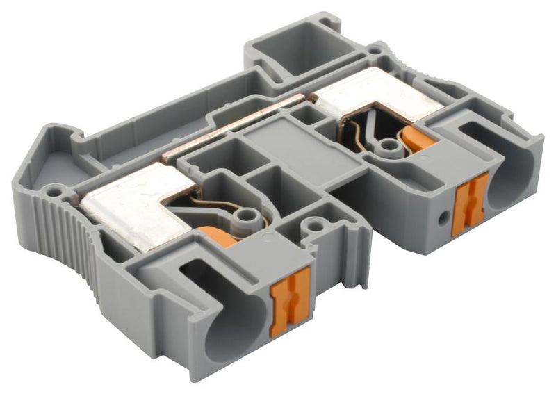 Phoenix Contact PT 10 DIN Rail Mount Terminal Block 2 Ways 20 AWG 6 16 mm&Acirc;&sup2; Push In 57 A