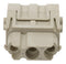 Multicomp PRO MP009492 Heavy Duty Connector MP-HM Inserts Module 3 Contacts Receptacle Screw Socket