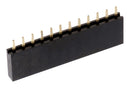 Wurth Elektronik 61302011821 Board-To-Board Connector 2.54 mm 20 Contacts Receptacle WR-PHD Series Through Hole 1 Rows