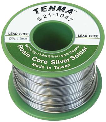 Tenma 21-1042 Lead Free Solder Wire 217 DEG 1MM 1LB