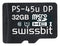 Swissbit SFSD032GN3PM1TO-I-HG-020-RP0 32GB Microsd Card Raspberry PI