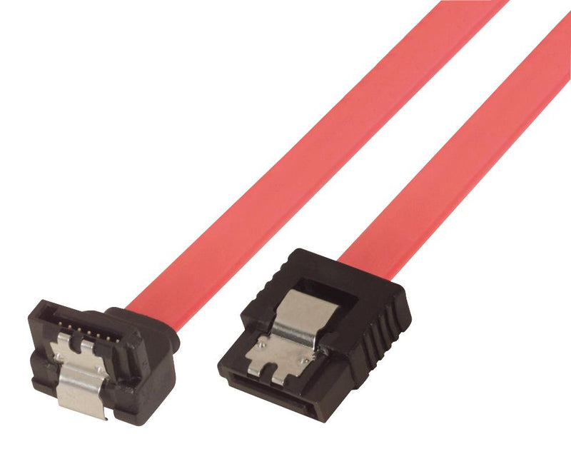 L-COM CASATARL-8 Computer Cable Sata 7 Position Receptacle Right Angle 8 " 203 mm New
