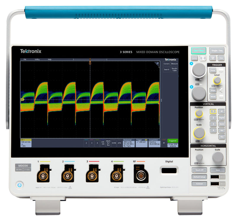 Tektronix MDO34 3-BW-350 MSO / MDO Oscilloscope 3 Series 4 Analogue 350 MHz 2.5 Gsps