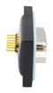 Norcomp SDF-V09-213L011 SDF-V09-213L011 D Sub Connector Standard Receptacle Nanook SDF Series 9 Contacts DE Solder