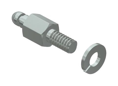 Amphenol Conec 16-002190E Connector Accessory Detent Pin w/ Spring Ring Locking Kit D Sub Connectors New
