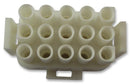 AMP - TE Connectivity 350736-1 Connector Housing Universal MATE-N-LOK Plug 15 Ways 6.35 mm Connectors