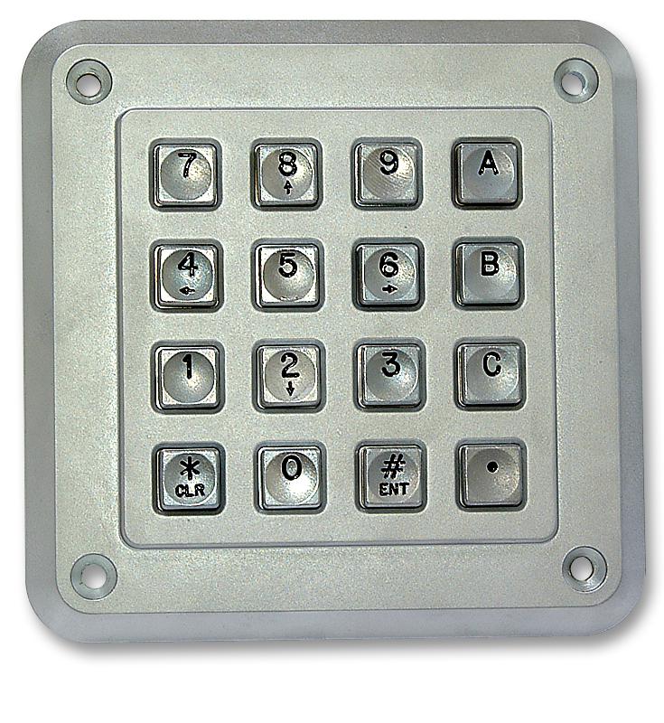 Storm Interface 1K160101 Keypad 1000 Series 50 mA 24 V 4 x Matrix 16