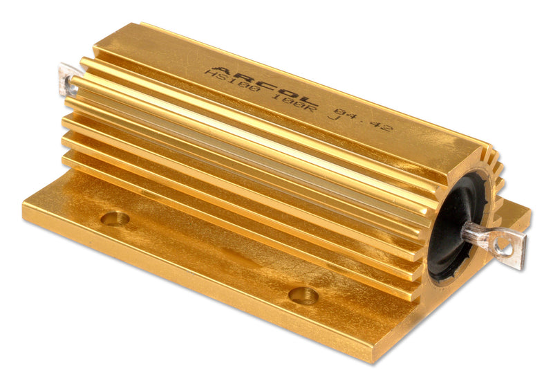 CGS - TE CONNECTIVITY HSC1002K2J Resistor, 2.2 kohm, 100 W, 1.9 kV, &plusmn; 5%, HS Series, Wirewound