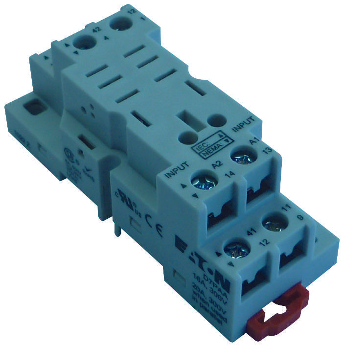 Eaton Cutler Hammer D7PAA D7PAA Relay Socket 16A