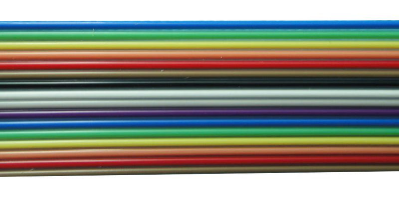 PRO POWER R2651DTSY20SC85 Ribbon Cable, Per Meter, Grey, 20 Core, 28 AWG