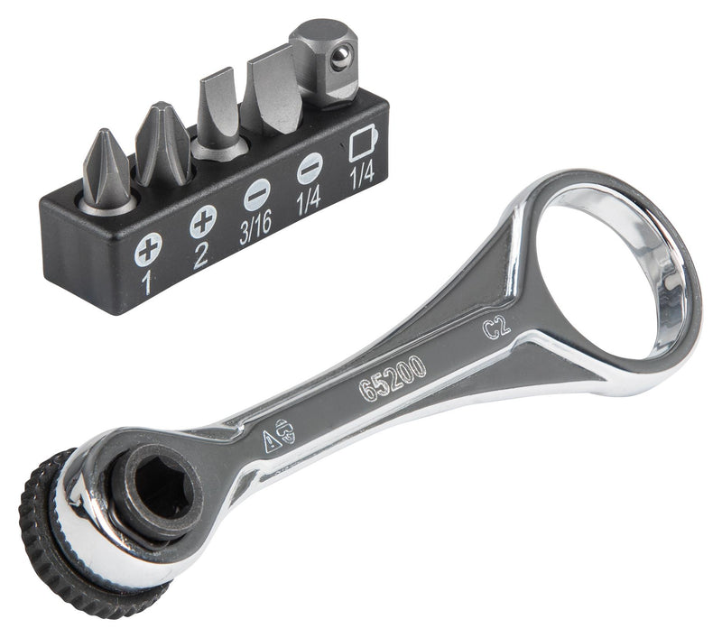 Klein Tools 65200 Ratchet Set Electrician Mini 110 mm New