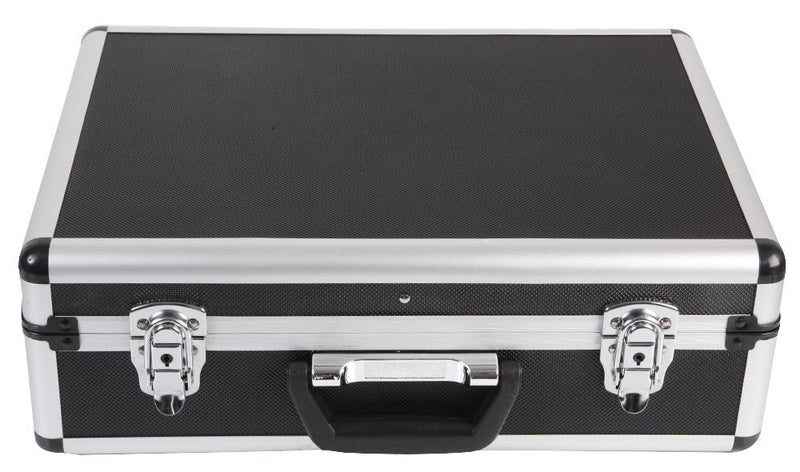 Duratool D01815 D01815 Tool Case Black Aluminium 155 mm Height 330 Width 460 Depth