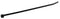 TY-ITS UB200C BLACK UB200C BLACK 200mm x 4.60mm Cable Ties Non-Releasable Black - 100 Pack