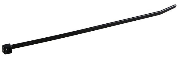 TY-ITS UB200C BLACK UB200C BLACK 200mm x 4.60mm Cable Ties Non-Releasable Black - 100 Pack