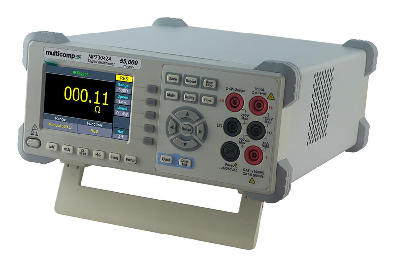 Multicomp PRO MP730424 EU-UK MP730424 EU-UK Bench Digital Multimeter 4. ...