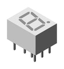 Vishay TDSL1160 TDSL1160 7 Segment LED Display Red 20 mA 2.7 V 1.3 mcd 1 mm