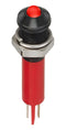 Apem Q6P1BXXHR24E LED Panel Mount Indicator Red 24 VDC 6 mm 20 mA 3.7 cd IP67