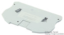 Phoenix Contact D-PT 16 N End Cover for Use With Clipline PT Series Push In DIN Rail Terminal Blocks