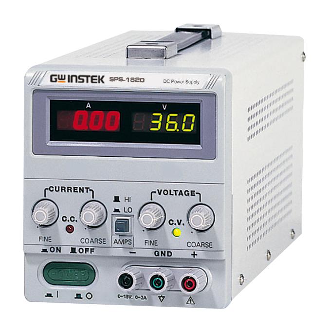 GW Instek SPS-1820 Bench Power Supply Adjustable 1 Output 0 V 18 A 20