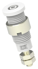 Tenma 72-13970 Banana Test Connector Jack Panel Mount 10 A 600 V Nickel Plated Contacts Blue