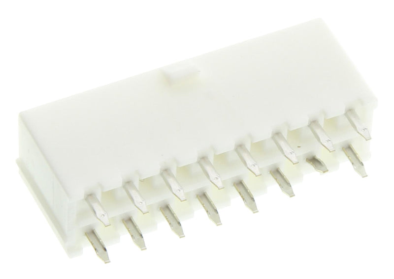 Molex 39-28-8160 Wire-To-Board Connector 4.2 mm 16 Contacts Header Mini-Fit Jr. 5566 Series Through Hole