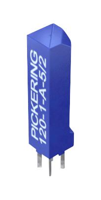 Pickering 120-1-A-5/2 Reed Relay SPST-NO 5 V 120 Series Through Hole 500 ohm mA