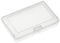 DURATOOL 101VTN STORAGE BOX, 1 COMPARTMENT, TRANSPARENT