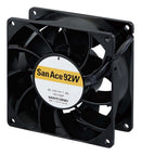 Sanyo Denki 9WL0924P1H001 Axial Fan 24 V DC 92 mm 38 61 dBA 130.6 cu.ft/min