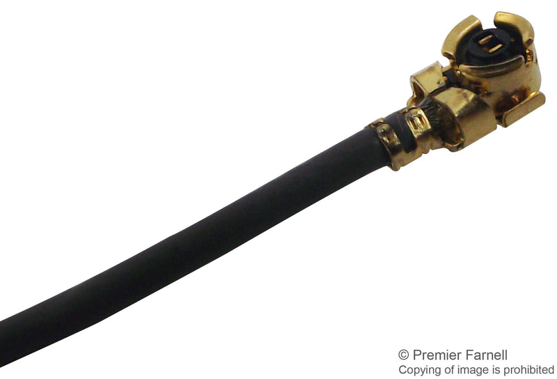 Laird Connectivity 080-0001 080-0001 RF / Coaxial Cable Assembly U.FL Plug to SMA Jack Reverse 1.13mm 50 ohm 4.134 " 105 mm