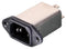 PRO Elec PELB1069 Power Line Filter General Purpose 250 V 10 A Single Phase 1 Stage Chassis Mount