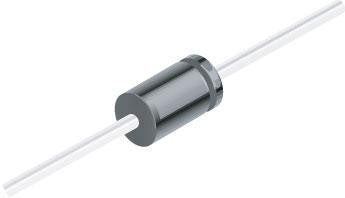 VISHAY SB5H100-E3/54 SCHOTTKY RECTIFIER, 5A, 100V, DO-201AD