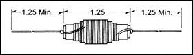 BOURNS JW MILLER 5254-RC INDUCTOR, 250UH, 2.5A, AXIAL LEADED