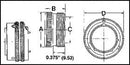 AMPHENOL INDUSTRIAL PT06A14-5S CIRCULAR CONNECTOR RECEPTACLE, SIZE 14, 5 POSITION, CABLE