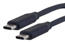 L-COM U1A00002-03M USB Cable Type C Plug to 300 mm 11.8 " 3.1 Black E-Marked New