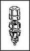 SUPERIOR ELECTRIC BP30GNN-1 PKG BINDING POST, 30A, #8-32, STUD, GREEN
