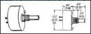 VISHAY 132-0-0-201 Wirewound Potentiometer