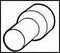 THOMAS & BETTS F2031 TERMINAL, FERRULE, 1.8MM, CRIMP, BLACK