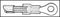 HOFFMAN PRODUCTS FVL1614-M5R2 TERMINAL, RING TONGUE, #10, CRIMP, BLUE
