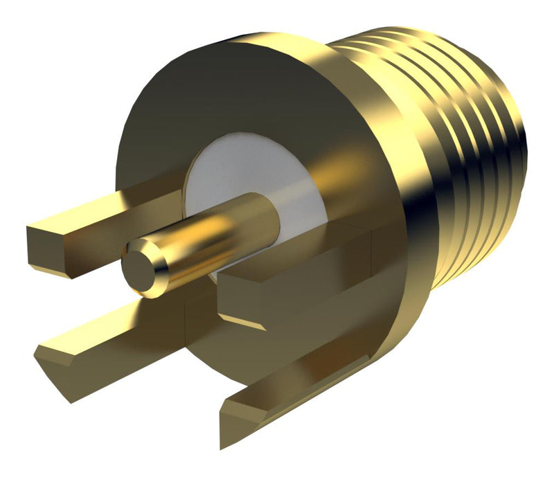 Taoglas EMPCB.SMAFSTJ.F.HT RF / Coaxial Connector SMA Straight Jack Solder 50 ohm