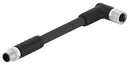 TE Connectivity T41526C9L14-002 Sensor Cord 4P M12 PLUG-R/A Rcpt 1M