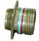 AMPHENOL AEROSPACE D38999/20FA35PN CIRCULAR CONNECTOR, RECEPTACLE, SIZE 9, 6 POSITION, WALL