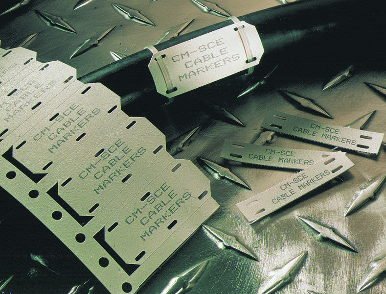 TE CONNECTIVITY CM-SCE-1/4-4H-9 Cable ID Markers